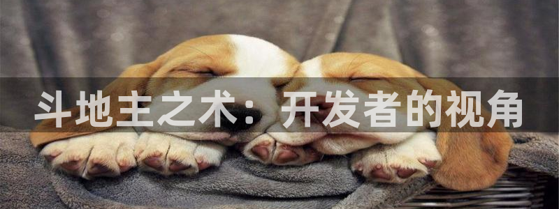 三牛娱乐是网络诈骗平台吗知乎：斗地主之术：开发者的视角