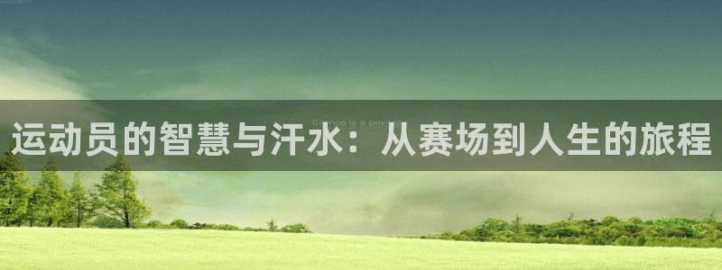ug环球官网登录入口：运动员的智慧与汗水：从赛场到人生的旅程